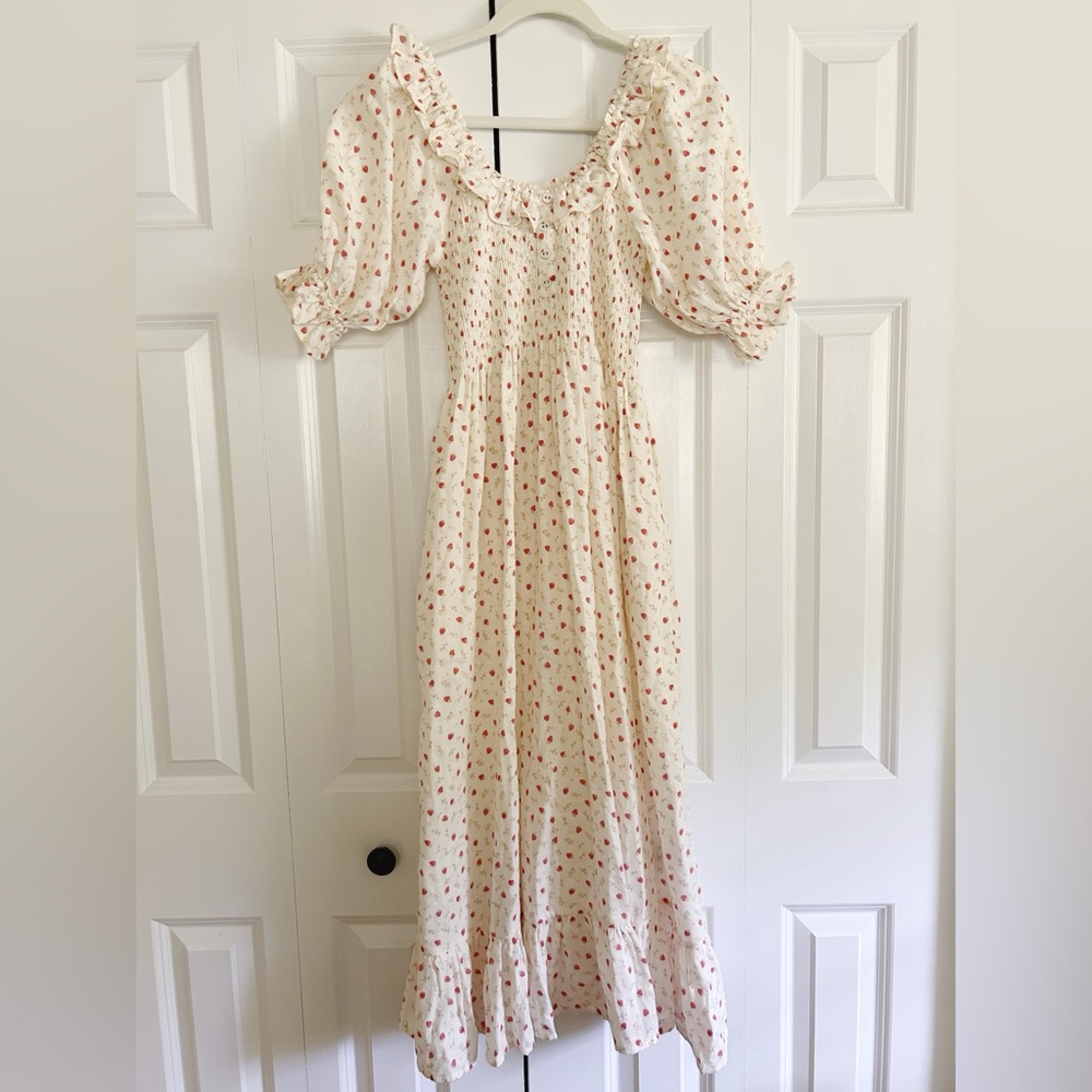 Rylee + Cru Strawberry Fields Dress - Picture 3 of 3